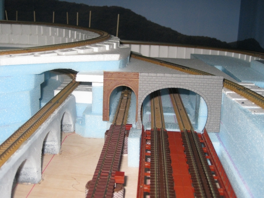 トンネルポータルをサイズ調整する: 鉄道模型鉄Blog